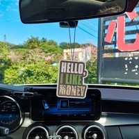 En gros, Ornement suspendu décoratif désodorisant d'aromathérapie en papier pour rétroviseur de voiture