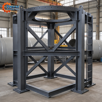 Ağır Plakalı Kaynaklı Yatay Tank Destek Tabanı |   3 Katmanlı Kaplama |   ASTM A36 |   ISO 9001 AWS D1.1 |   Depolama Tankı İmalatı