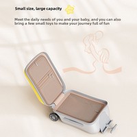 Poussette pratique pour enfants, valise-chariot, valise de voyage pour enfants en avion, bagage à main grande capacité pour enfants