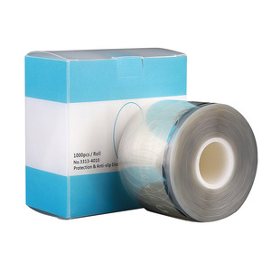 Pegatina antideslizante transparente ovalada, rollo de 1000 Uds., protección para accesorios de equipos de procesamiento de gafas - Product Image 4