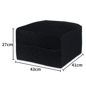Microwave Oven Cover Dustproof Elastic Textile Kitchen Appliance Protector For Home Use - Product Image 5