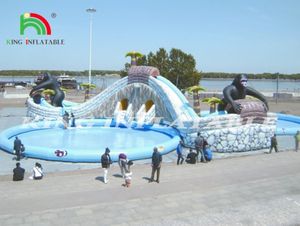 La boule gonflable de natation de parc aquatique de <span class=keywords><strong>piscine</strong></span> joue la glissière d'eau gonflable de piscines pour des enfants et des adultes - Product Image 2