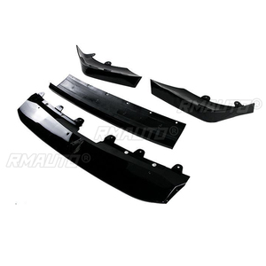 Car Front Bumper Lip Spoiler <b>Splitters</b> Body Kit Aprons Cover Guard Trim for BMW X3 G01 X4 G02 IX3 G08 M Pack Facelift 2021-2023 - Product Image 5