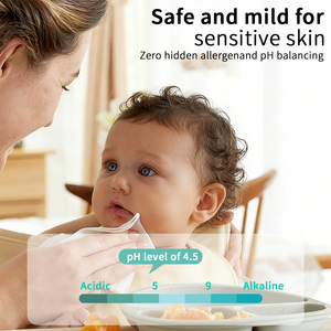 Lingettes humides jetables pour bébé OEM, 80 lingettes nettoyantes, 99,9 % d'eau super pure, lingettes pour bébé en <span class=keywords><strong>bambou</strong></span> infusées à l'aloe vera - Product Image 4