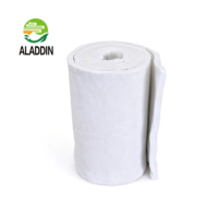 Couverture en fibre céramique haute température 1260 HP, laine isolante réfractaire de haute pureté, durable, AL2O3 43%, blanche, 1100°C, faible émissivité
