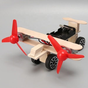Kit de Montaje de Avión Taxi de Doble Motor de Madera para Enseñanza de Ciencias, Juguete Educativo para Estudiantes de Primaria y <span class=keywords><strong>Secundaria</strong></span> T-M270 - Product Image 4