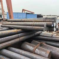 Acero Redondo para Construcción 45 #   Acero de Corte Libre de Alta Resistencia Laminado en Caliente de 30 mm y 40 mm, Estándar ASTM A36, Origen Tianjin