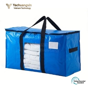 Nevera Portátil Rectangular Azul Aislada, Bolsa Multifuncional para Picnic con Cremallera y Asa - Product Image 5