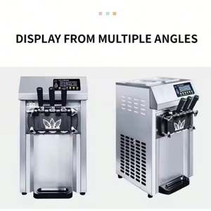 Máquina de helados SIHAO personalizada A126 portátil 3 sabores con sistema de PreEnfriamiento - Product Image 6