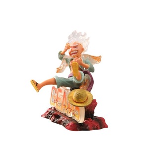Una pieza Nika <span class=keywords><strong>Monkey</strong></span> <span class=keywords><strong>D</strong></span>. <span class=keywords><strong>Luffy</strong></span> GEAR 5 colección de figuras de acción modelo de animación muñeca divertida juguete para regalo al por mayor - Product Image 5