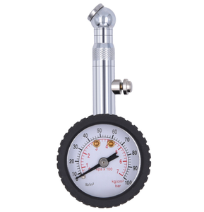 MAXIWORLD Neumático de Metal Pequeño, Varilla de Inflado, Medidor de Presión de Neumáticos, Desinflador, Tipo de Dial Universal, Auto, Motocicleta - Product Image 5