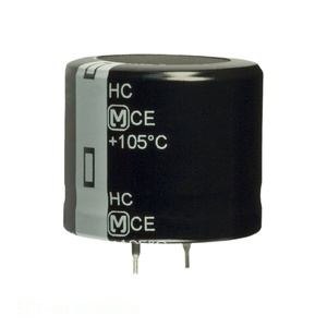 Condensateur à traversée de trou EET-HC2E561DA CAP ALUM 560UF 20% 250V SNAP TH, canal fabricant 560 uF - Product Image 1