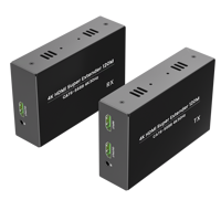 Tonli Metal CAT-6e 120m 4K30Hz 10.2Gbps Uzatıcı, IR Uzatma Özellikli, Tek-Tek Birleştirilebilir Video Bölücü Dönüştürücüler