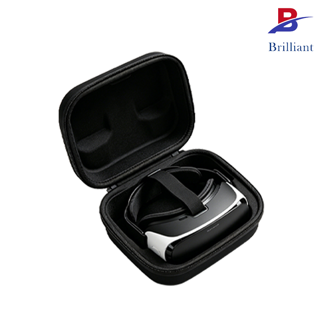 Anti-collision EVA Virtual Reality Case, Spacious Interior Organizer for VR Gaming Device Daily Home Storage