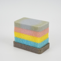 Éponge en silicone de qualité alimentaire pour le nettoyage de la cuisine, réutilisable, anti-rayures, écologique et séchage rapide pour les casseroles