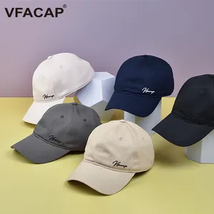 Casquette de Baseball personnalisée en sergé de coton à 6 panneaux, chapeau de papa non structuré à quantité minimale de commande