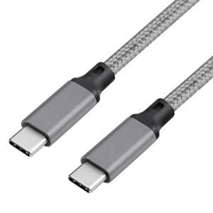 Gray USB C <strong>Cable</strong> 10Gbps Data Transfer 5A 100W PD Fast Charging <strong>Cable</strong> Thunderbolt 3 USB C 3.1 Gen 2 <strong>Cable</strong> for MacBook, Galaxy