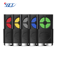 YET2168 Télécommande sans fil 433 MHz à 4 boutons, duplicateur de codes fixes et roulants, émetteur RF pour système d'alarme et interrupteur d'éclairage