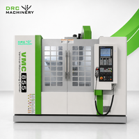Centre d'usinage vertical CNC haute vitesse 4 axes DRC VMC855, système GSK, cône de broche BT40, robuste et haute précision