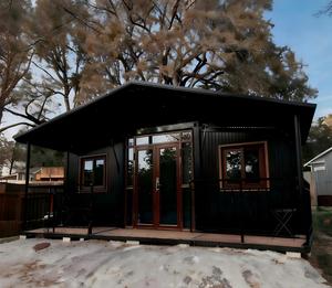 Casa Prefabricada de 10 pies x 20 pies, Casa Pequeña Prefabricada, Contenedor Modular de Lujo de 40 pies, <span class=keywords><strong>Casas</strong></span> Prefabricadas <span class=keywords><strong>para</strong></span> <span class=keywords><strong>Acampar</strong></span> - Product Image 1
