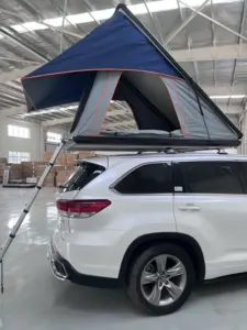Strap azier fähig 3-4 Personen wasserdicht 4wd Auto Aluminium hart Robuste Schale Dachzelt Für Outdoor Camping
