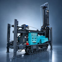 Foreuse rotative diesel-pneumatique portable Feiyang pour l'extraction d'échantillons de roche et la construction de puits d'eau, profondeur max. 260 m