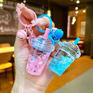 พวงกุญแจขวดน้ำ<span class=keywords><strong>ม</strong></span>ันลอยตัวลายการ์ตูนสัตว์ทะเลน่ารัก รูปภูเขาน้ำแข็งสีเขียว แก้ว<span class=keywords><strong>ชาน</strong></span><span class=keywords><strong>ม</strong></span> ซากุระเคลื่อนไหวได้ ของขวัญ - Product Image 1