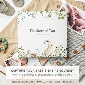 <span class=keywords><strong>Libro</strong></span> di <span class=keywords><strong>ricordi</strong></span> per bambini stampato personalizzato Album di foto di Album di pietra miliare del diario con copertina rigida per eventi di nascita <span class=keywords><strong>libro</strong></span> di memorie per bambine - Product Image 2