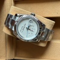 Montre automatique mécanique pour homme 36/39MM Who Cares I AM Already Late, étanche, montre-bracelet