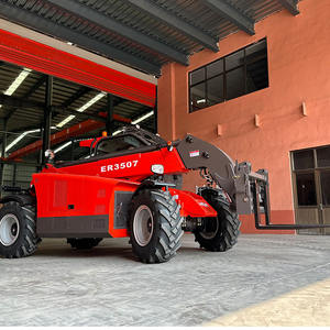 EVERUN penjualan terlaris roda empat penggerak tele ER3507 roda kecil teleskopik Mini telephanler Loader - Product Image 2