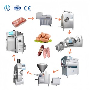 Промышленная электрическая мясорубка для говядины, высокопроизводительная, для производства колбас, для фабрик - Product Image 5