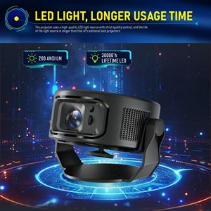 Hy300max xách tay rạp hát tại nhà máy chiếu 8K hỗ trợ thông minh <span class=keywords><strong>Android</strong></span> 14 Hệ điều hành của nhãn hiệu 3D Movie xem video Laser - Product Image 6