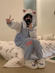 Pijama <span class=keywords><strong>de</strong></span> una pieza con capucha <span class=keywords><strong>de</strong></span> forro polar <span class=keywords><strong>de</strong></span> coral <span class=keywords><strong>para</strong></span> <span class=keywords><strong>mujer</strong></span>, ropa <span class=keywords><strong>de</strong></span> dormir <span class=keywords><strong>de</strong></span> manga larga, <span class=keywords><strong>disfraz</strong></span> <span class=keywords><strong>de</strong></span> cosplay <span class=keywords><strong>para</strong></span> fiesta <span class=keywords><strong>de</strong></span> Halloween IM153-W - Product Image 3