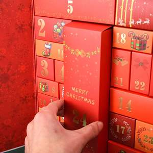 Cajas <span class=keywords><strong>de</strong></span> Papel Personalizadas para Calendario <span class=keywords><strong>de</strong></span> Adviento <span class=keywords><strong>de</strong></span> Cosméticos, Caja para Bombones, Calendario <span class=keywords><strong>de</strong></span> Adviento <span class=keywords><strong>de</strong></span> Maquillaje y Cuidado <span class=keywords><strong>de</strong></span> la Piel - Product Image 4