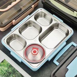 Eco Friendly Children Bento 3 Layer Lunch <b>Box</b> Container Leakproof Food <b>Storage</b> for School <b>Camping</b> - Product Image 6