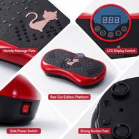 Plateforme vibrante oscillante portable et écologique pour l'amincissement et l'exercice du corps entier, idéale pour la drainage lymphatique