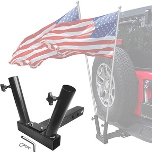 Receptores <span class=keywords><strong>de</strong></span> enganche <span class=keywords><strong>de</strong></span> tubo <span class=keywords><strong>de</strong></span> camión <span class=keywords><strong>de</strong></span> 2 pulgadas negros <span class=keywords><strong>de</strong></span> ajuste Universal soporte <span class=keywords><strong>de</strong></span> poste <span class=keywords><strong>de</strong></span> bandera en ángulo - Product Image 2