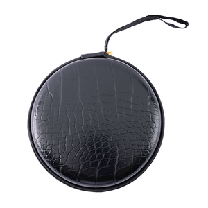 Boîte de rangement de maquillage compacte à trois couleurs avec miroir lumineux Boîte de courtoisie ronde avec poignée US Local Shipping - Product Image 6