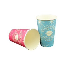 Gobelet en papier à double paroi de grande capacité avec logo personnalisé respectueux de l'environnement pour les nouilles à la crème glacée biscuits sucre - Product Image 3
