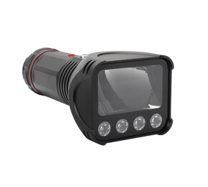 Tất cả các thiết kế màu đen xách tay dẫn đèn Pin Torch cắm trại không thấm nước Câu Cá Lặn ánh sáng đèn pin có thể sạc lại - Product Image 5