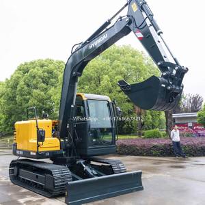Excavatrice Hyundai 80 en bon état de marche, 8 tonnes, sur chenilles, d'occasion, Hyundai HX80 - Product Image 5