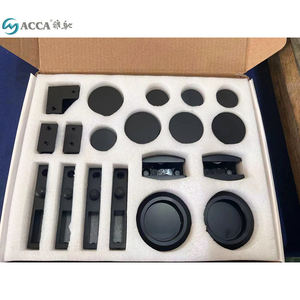 Professionale di fabbrica in acciaio inox a doppia ruota porta scorrevole Kit Hardware per il bagno porta di vetro - Product Image 3