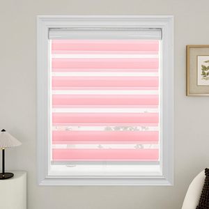 Persianas ajustables de cebra <span class=keywords><strong>rosa</strong></span> para ventanas, interiores, oficina, hogar, fabricante, día y noche, persianas enrollables, decoración del hogar - Product Image 1