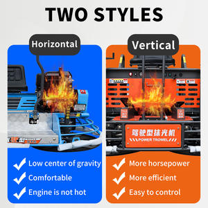 آلة تسوية الخرسانة الاهتزازية ذات القرصين المزدوجين 780 مم*2 مع محرك GX390 وقوة 7600 واط عالية الكفاءة - Product Image 6