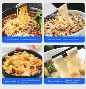 Máquina eléctrica para hacer fideos, máquina comercial para hacer fideos frescos, Cortadora automática de fideos de arroz, máquina para hacer productos de grano - Product Image 4