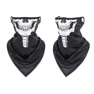 Pañuelo Multiusos Unisex de Malla Transpirable con Diseño de Calavera para Verano, Protección Solar, Alta Elasticidad, Venta al por Mayor - Product Image 4