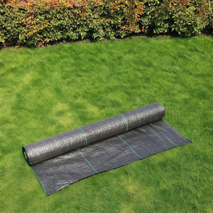 Đen nông nghiệp 80gsm/90gsm/100gsm/110gsm/120gsm PP Weed Mat che phủ mặt đất cho nhà kính vườn nông nghiệp cảnh quan mulching - Product Image 2