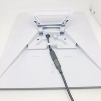 Wasserdichtes Starlink Mini 100W USB TIPO C bis DC5521 Stecker-zu-WEIBLICHES Strom verlängerung kabel 18AWG Mini-Typ-C-Ladekabel 12cm