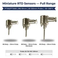 HUADONG Industrial Probe Thermocouple RTD Sensor Stainless Steel PT 100 Temperature Measurement