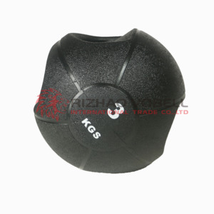 ジムでトレーニングダブルハンドルブラックメディシンボールデュアルグリップケトルベル - Product Image 6